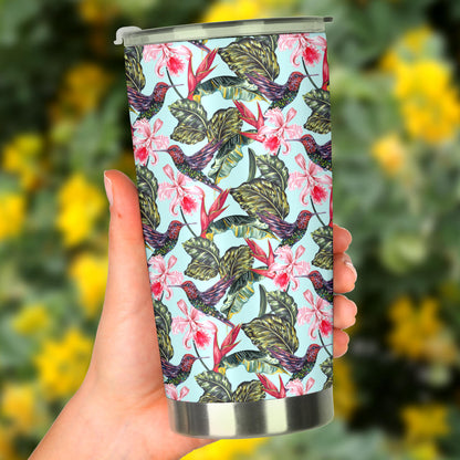 Hummingbird Cute Themed Print Tumbler