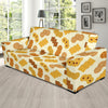 Cookie Pattern Print Design 06 Sofa Slipcover