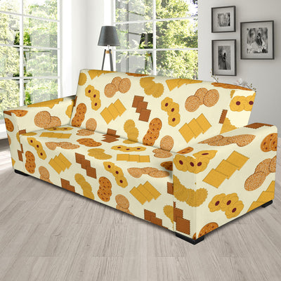 Cookie Pattern Print Design 06 Sofa Slipcover