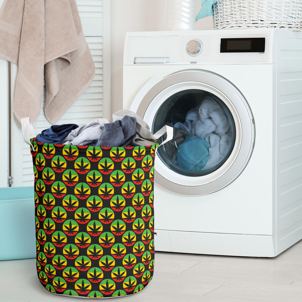 Rasta Reggae Color Design Laundry Basket