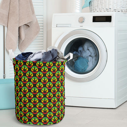 Rasta Reggae Color Design Laundry Basket