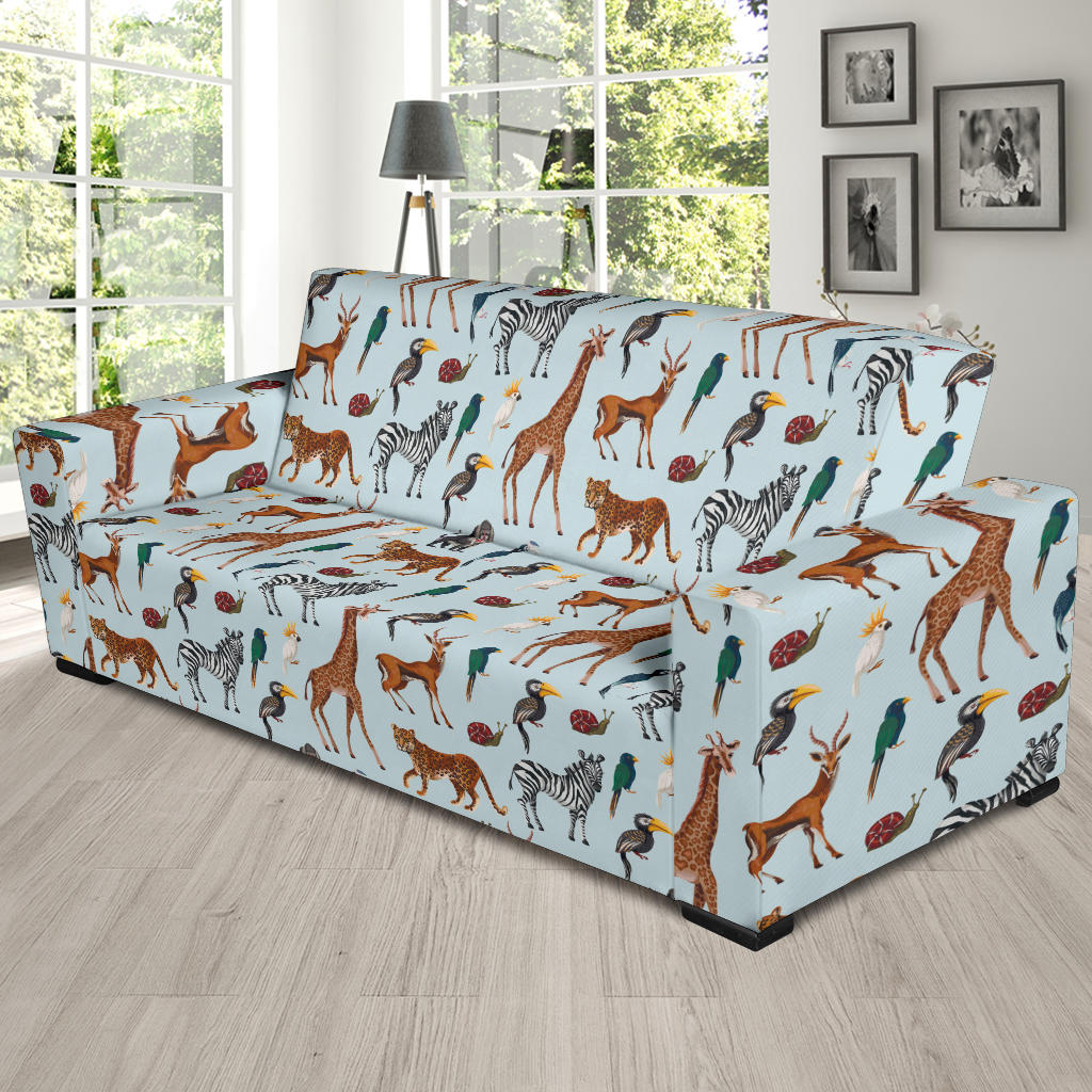 Safari Animal Print Design LKS306 Sofa Slipcover