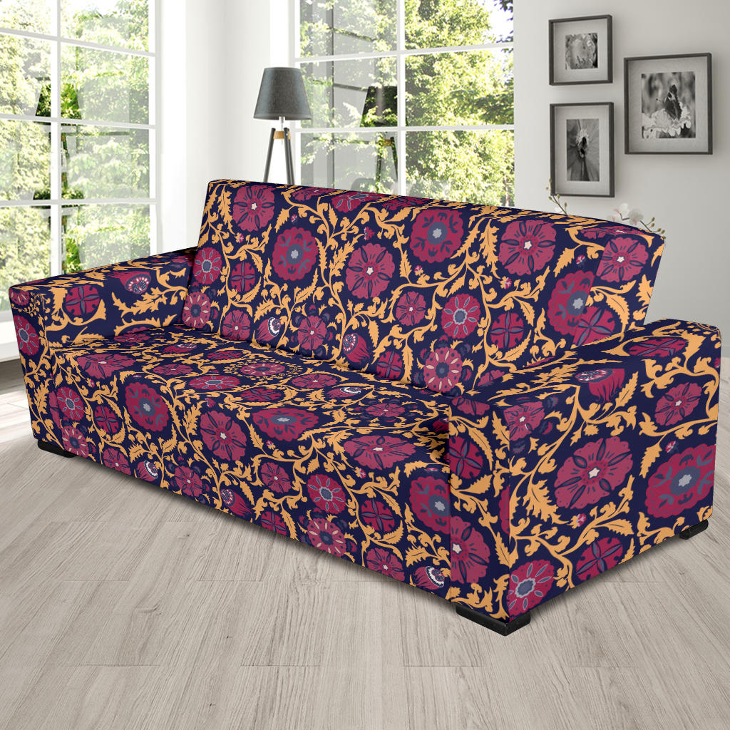 Suzani Print Design LKS303 Sofa Slipcover