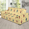 Kayak Pattern Print Design 02 Sofa Slipcover