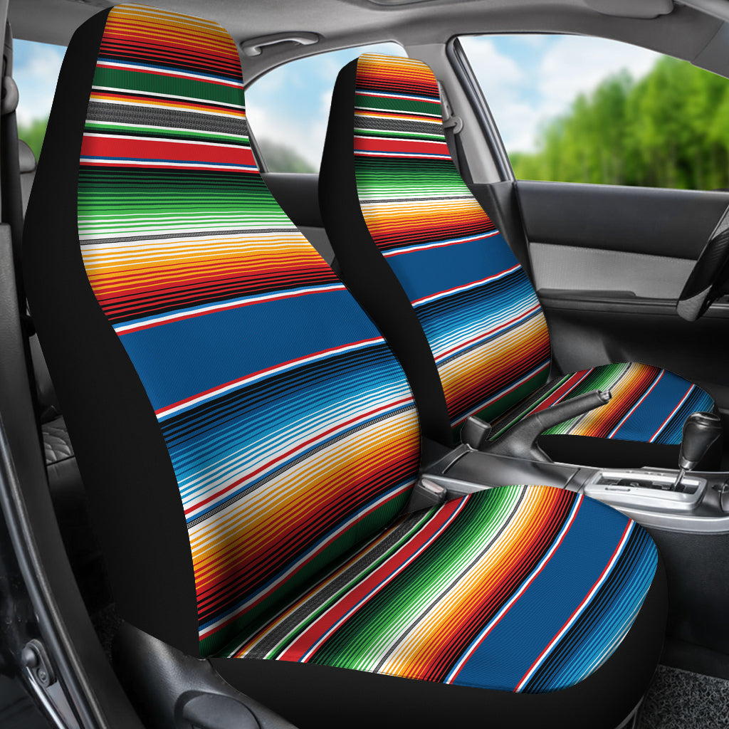 Serape Print Design LKS303 Car Seat Covers