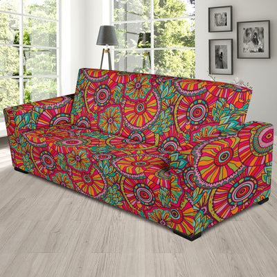 Boho Pattern Print Design 01 Sofa Slipcover