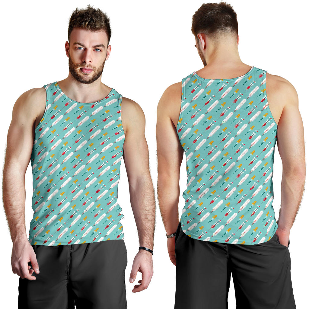 Phlebotomist Medical Print Men Tank Top