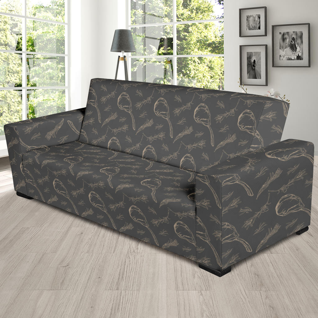 Steak Print Design LKS302 Sofa Slipcover
