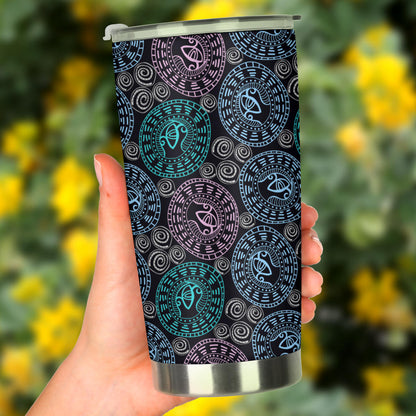 Eye of Horus Ethnic Pattern Tumbler