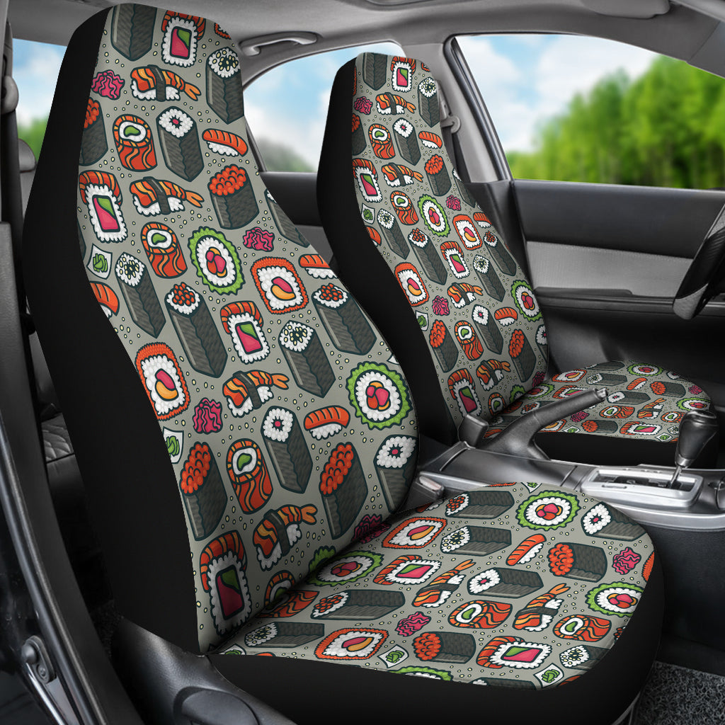 Sushi Print Design LKS301 Car Seat Covers