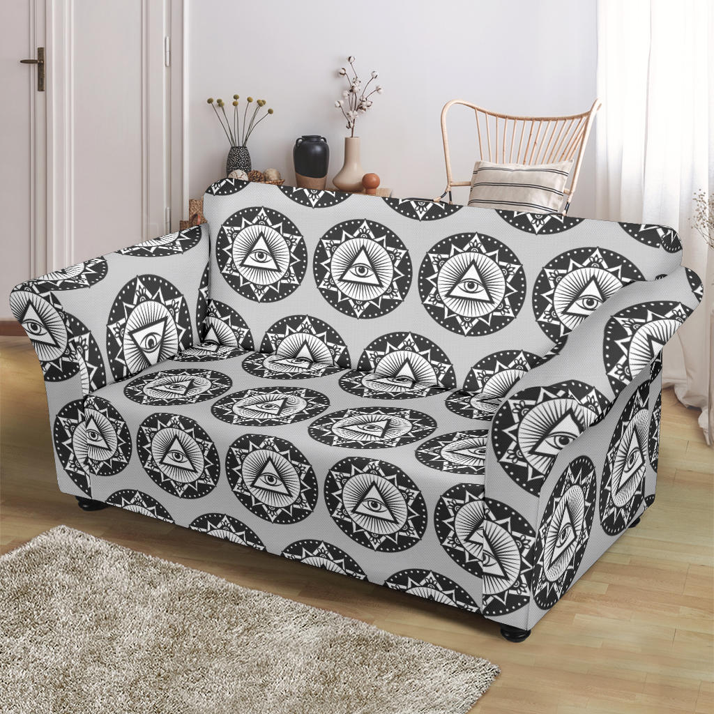 Third Eye Print Design LKS301 Loveseat Couch Slipcover
