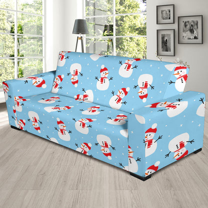 Snowman Print Design LKS305 Sofa Slipcover