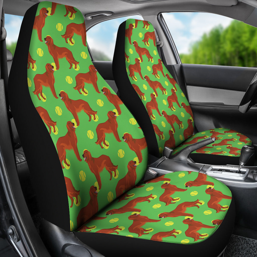 Setters Irish Print Design LKS302 Car Seat Covers