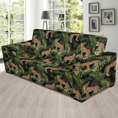 Cheetah Pattern Print Design 05 Sofa Slipcover