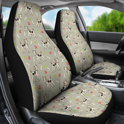 Toy Fox Terriers Print Design LKS301 Car Seat Covers