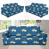 Angel Pattern Print Design 08 Sofa Slipcover