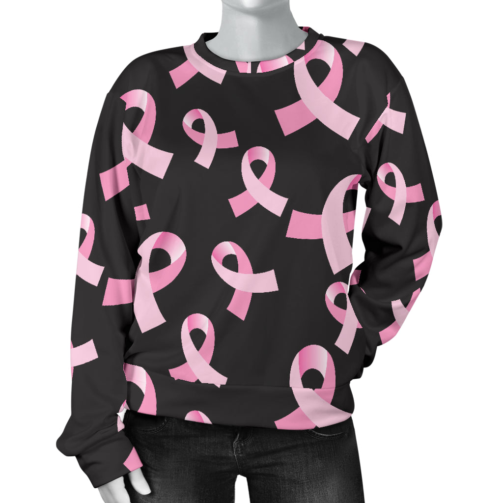 Breast Cancer Awareness Design Women Long Sleeve Sweatshirt
