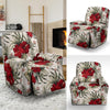 Hibiscus Print Design LKS3011 Recliner Slipcover