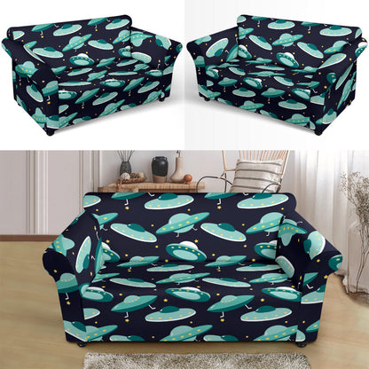 UFO Print Design LKS304 Loveseat Couch Slipcover