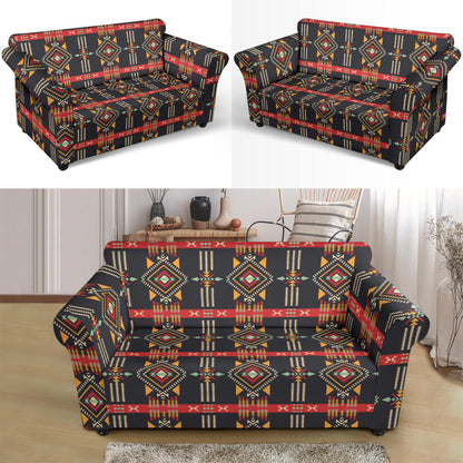 Southwest Pattern Print Design LKS303 Loveseat Couch Slipcover