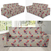 Birds Pattern Print Design 05 Sofa Slipcover