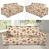 Cake Pattern Print Design 03 Sofa Slipcover