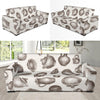 Pottery Pattern Print Design A01 Sofa Slipcover