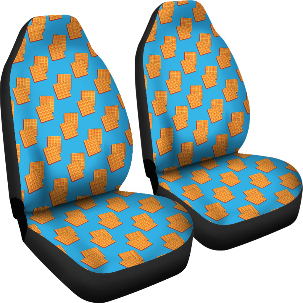 Waffle Print Design LKS304 Car Seat Covers