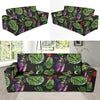 Lettuce Pattern Print Design 01 Sofa Slipcover