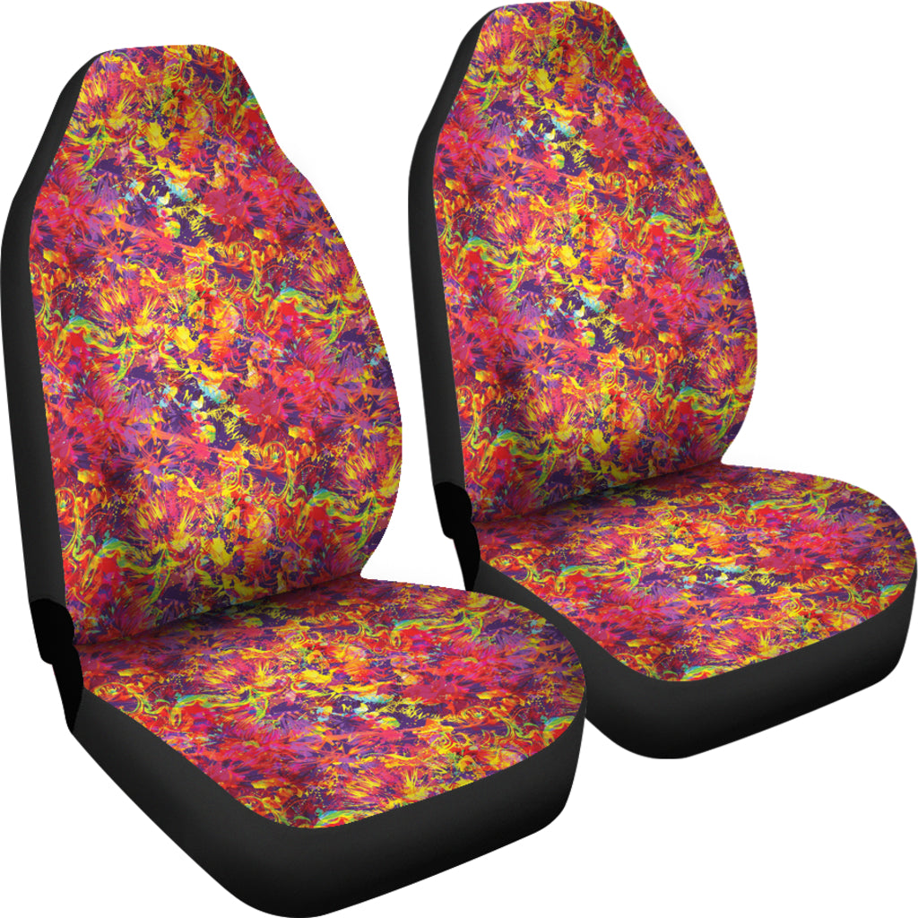 Splatter Print Design LKS303 Car Seat Covers