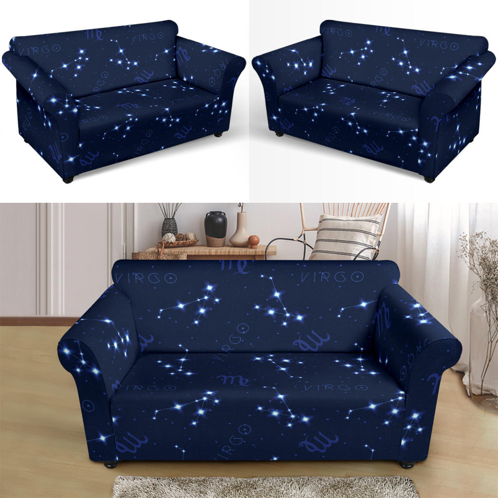Virgo Print Design LKS303 Loveseat Couch Slipcover