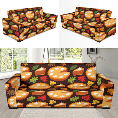 Pie Pattern Print Design A03 Sofa Slipcover