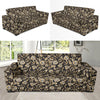 Brocade Pattern Print Design 03 Sofa Slipcover