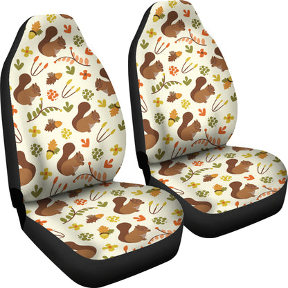 Squirrel Print Design LKS3010 Car Seat Covers