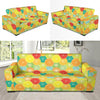 Citrus Pattern Print Design 01 Sofa Slipcover