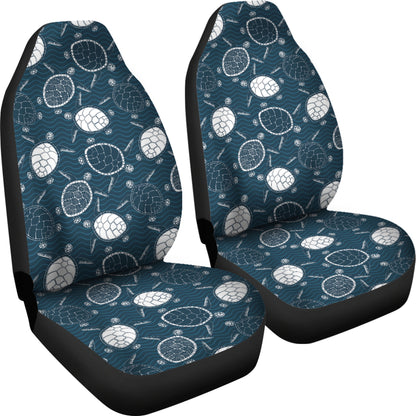 Sea Turtle Print Design LKS3015 Car Seat Covers