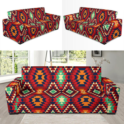 Native Pattern Print Design A07 Sofa Slipcover