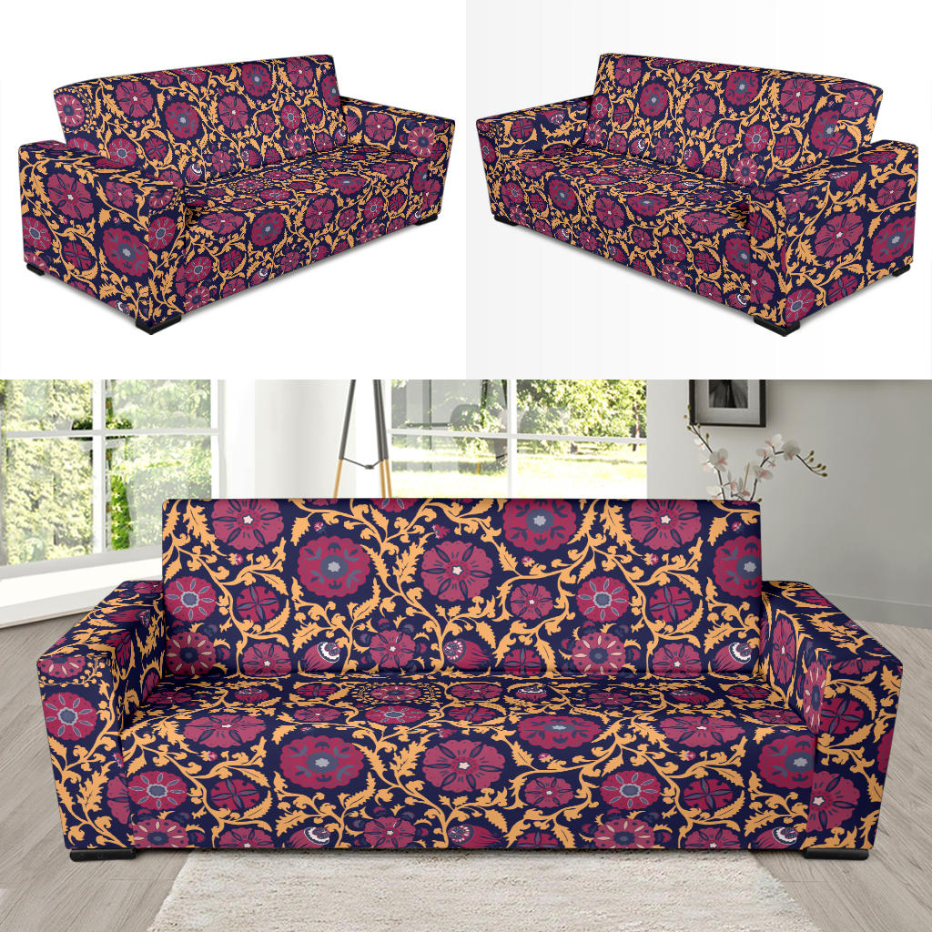 Suzani Print Design LKS303 Sofa Slipcover