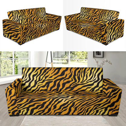 Tiger Print Design LKS302 Sofa Slipcover