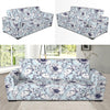 Anemone Pattern Print Design 02 Sofa Slipcover