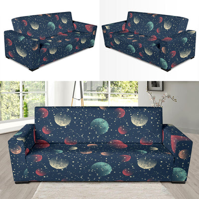 Cosmic Pattern Print Design 04 Sofa Slipcover