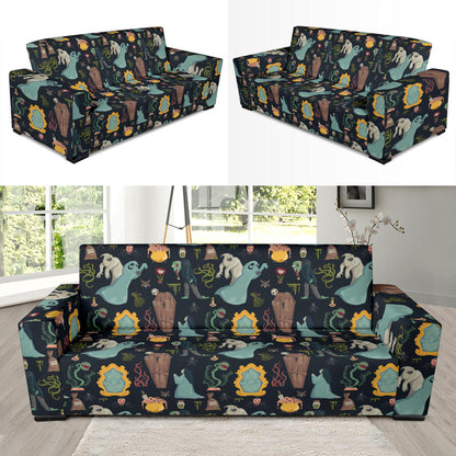 Creepy Print Design LKS303 Sofa Slipcover