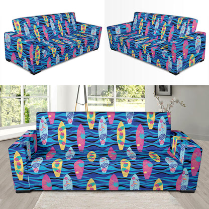 Surfboard Print Design LKS304 Sofa Slipcover