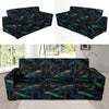 Rainforest Peacock Pattern Print Design A04 Sofa Slipcover