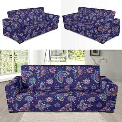 Butterfly Print Design LKS303 Sofa Slipcover