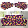 Cupcake Pattern Print Design 05 Sofa Slipcover