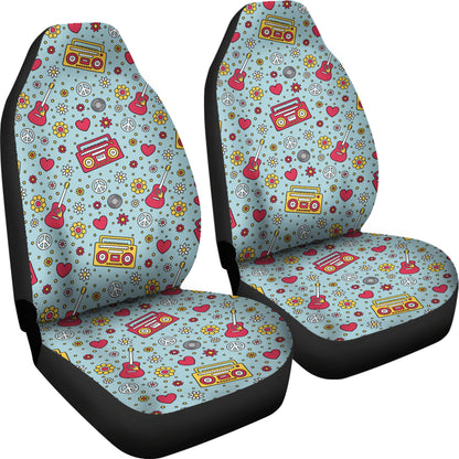 Hippie Print Design LKS307 Car Seat Covers