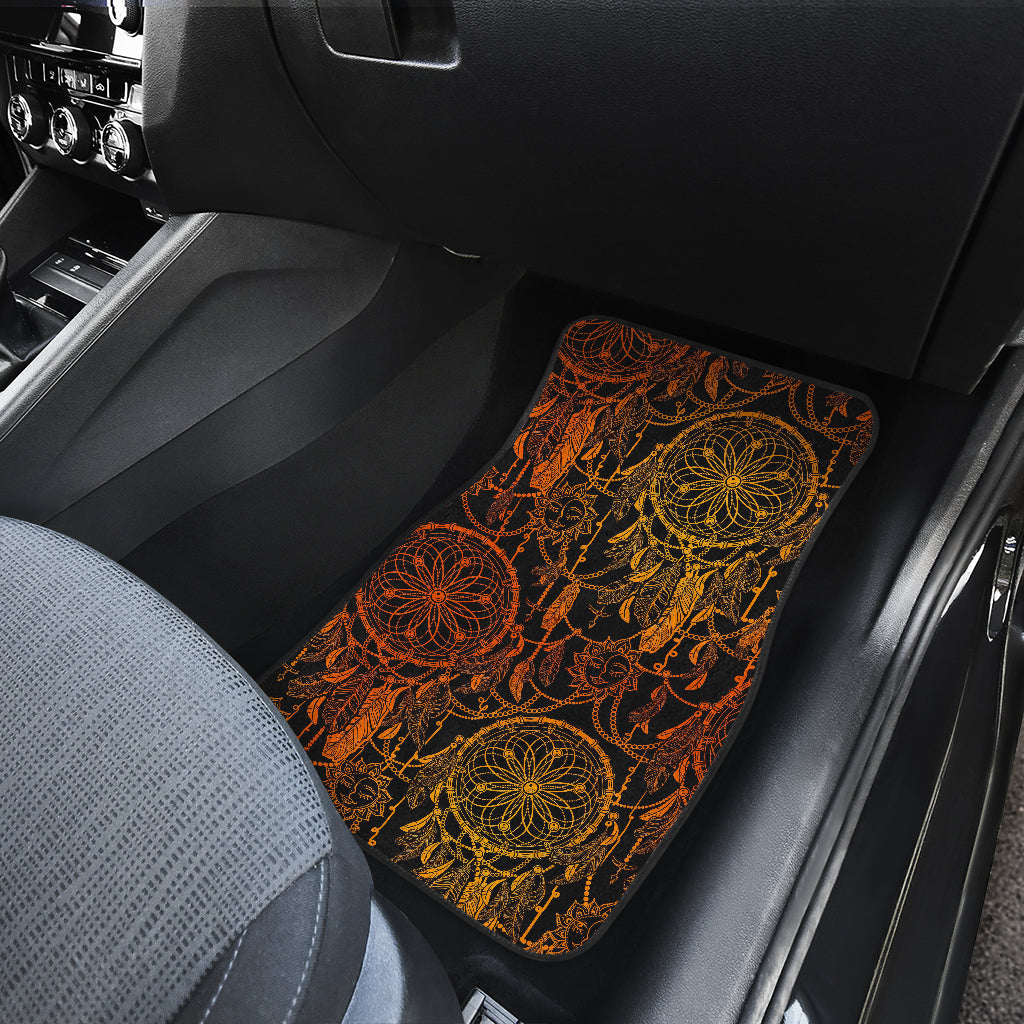 Dream catcher Sun and Moon Car Floor Mats Front Back