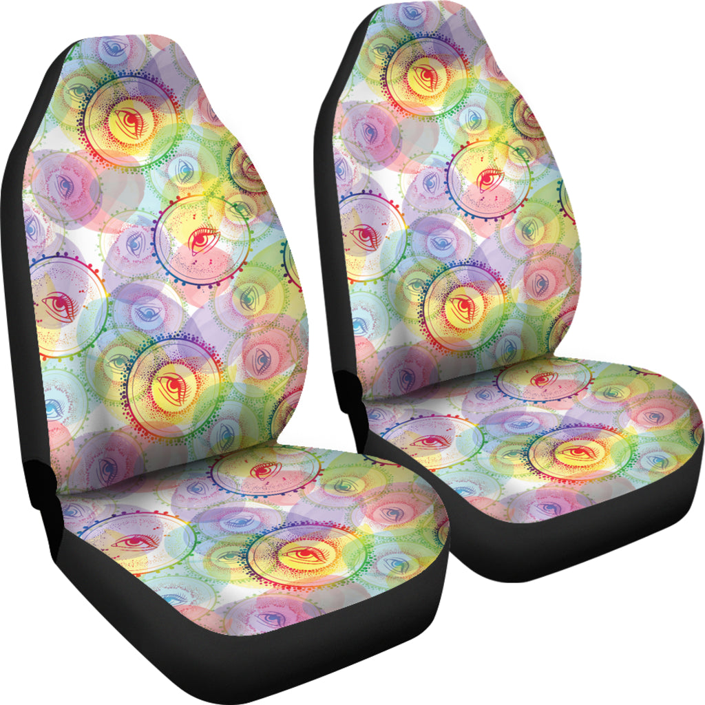 Third Eye Print Design LKS303 Car Seat Covers