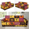 African Pattern Print Design 02 Sofa Slipcover